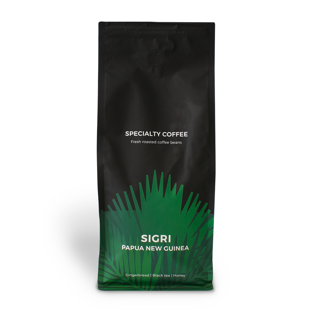 Wysokogatunkowa kawa ziarnista "Papua Nowa Gwinea Sigri", 1 kg