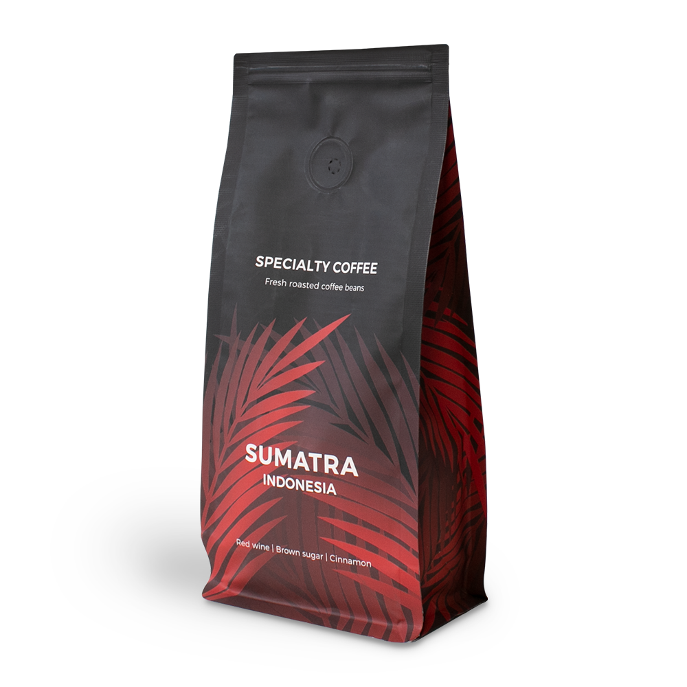 Wysokogatunkowa kawa ziarnista "Indonesia Sumatra", 250 g