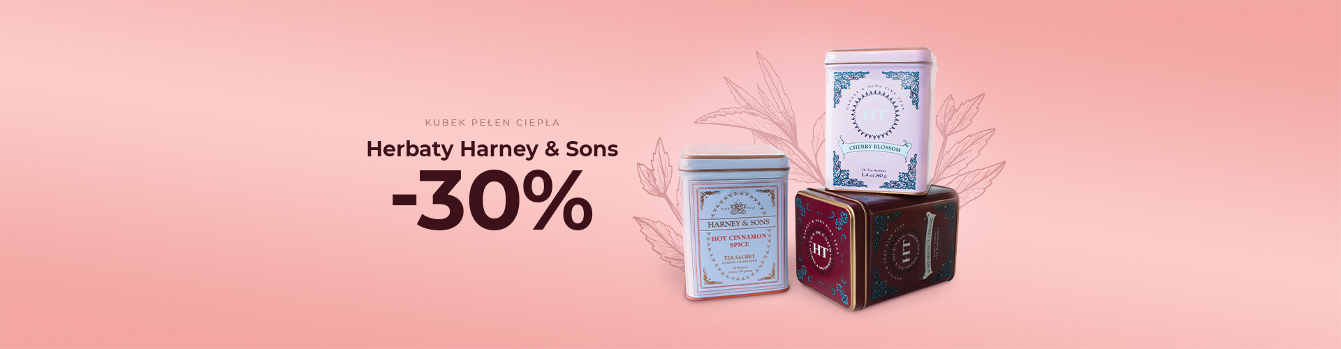 Herbaty Harney & Sons -30%