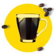 Kawa czarna XL