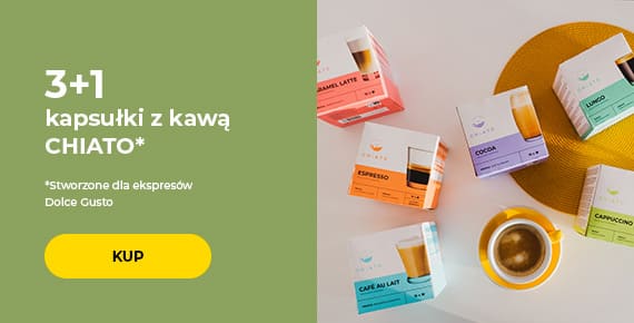 3+1 kapsułki z kawą CHIATO*
