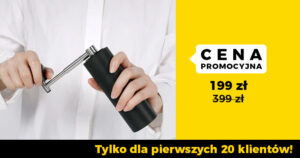 Ręczny młynek do kawy TIMEMORE Chestnut C3 Pro Black