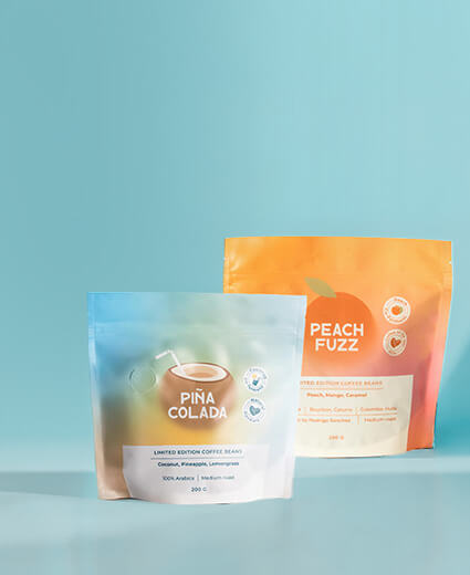 Peach Fuzz i Piña Colada